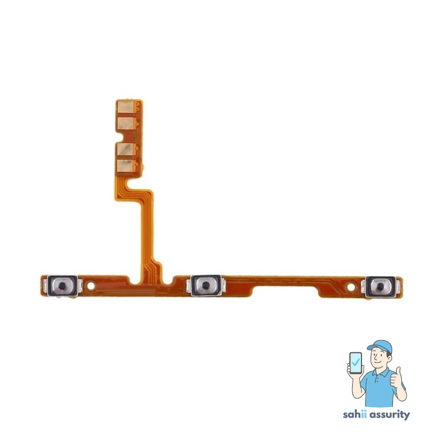 Power On Off Button Flex Cable for Vivo Y91